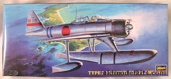Hasegawa 1/72 Type 2 Fighter Seaplane Rufe - (Zero) - 802 FG Lt (JG) Keizo Yamasaki or 802 FG, AP23 plastic model kit